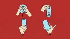 Test zur Bestimmung des Persönlichkeitstyps: Erfahren Sie mehr über sich selbst daran, wie Sie ein Glas halten